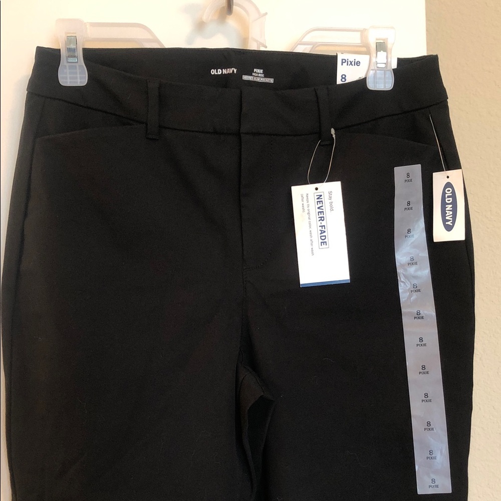 Old Navy Black Pixie Pants - Classic Tailored Style